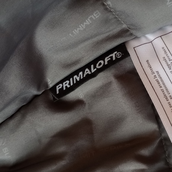 The North Face Summit Series HYVENT Alpha PRIMALOFT Hooded Orange Jacket Large - Picture 12 of 17